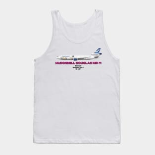 McDonnell Douglas MD-11 - Finnair "Moomins ver.2" Tank Top